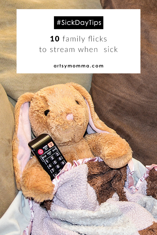 Family Flicks To Stream When Sick + Sick Day Tips For Families