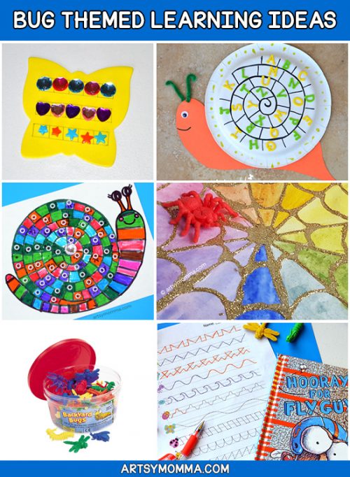 Fun Learning Activities for an Insect and Bug Theme - Artsy Momma