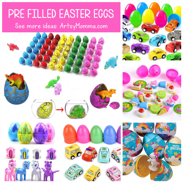 Fun Pre Filled Easter Eggs That Are Candy Free