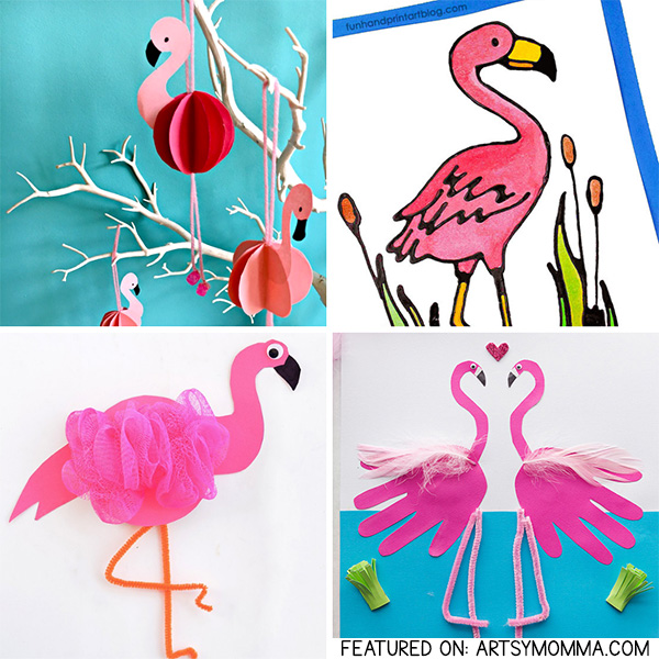Popular Pink Flamingo Crafts for Kids