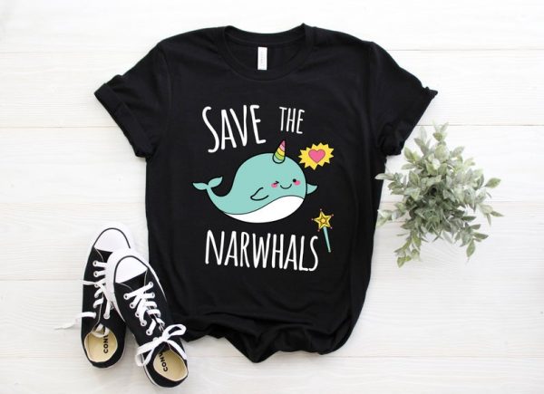 Save the Narwhals T-Shirt