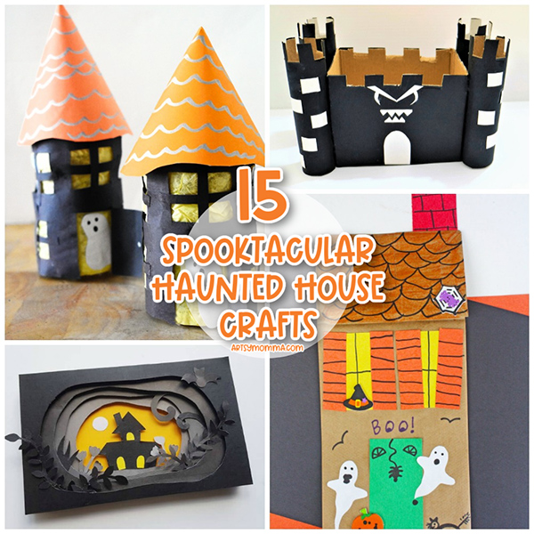 haunted house crafts for kids