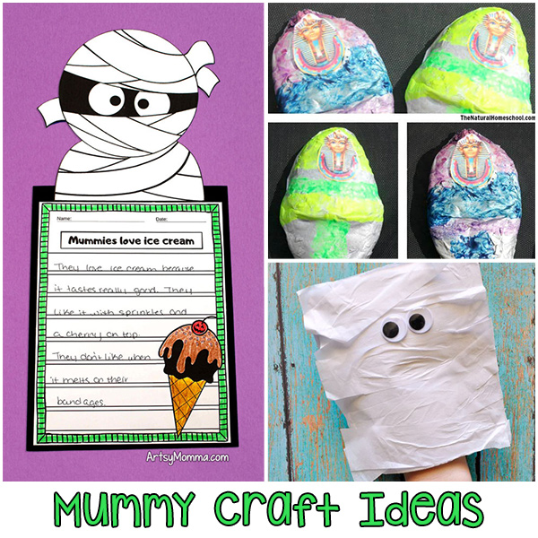 Kids Mummy Craft Ideas