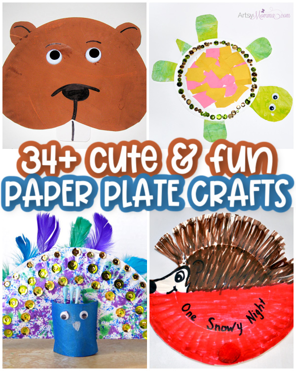 Fun Paper Plate Crafts for Kids to Make!